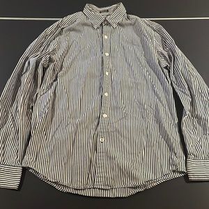 American Eagle Men’s Button Down Dress Shirt Size Medium Blue